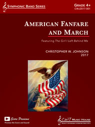 American Fanfare and March Concert Band sheet music cover Thumbnail